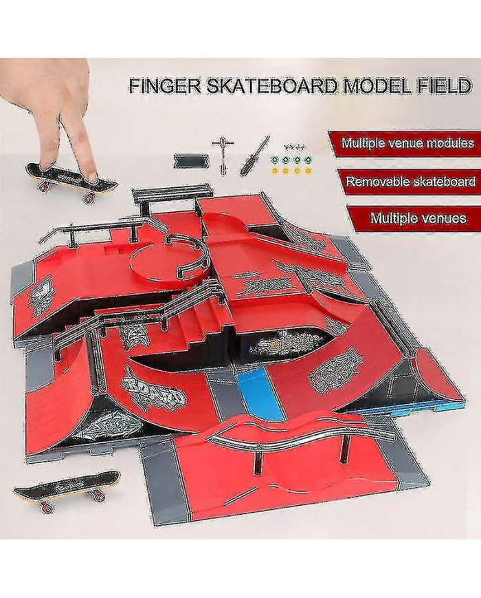 Finger Skateboards Skate Park Ramp Parts Deck Sport Game pour les enfants
