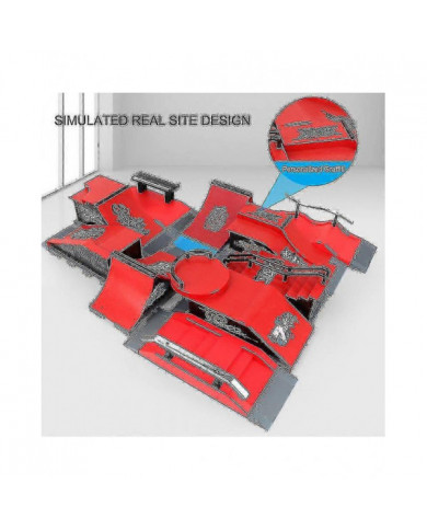 Finger Skateboards Skate Park Ramp Parts Deck Sport Game pour les enfants