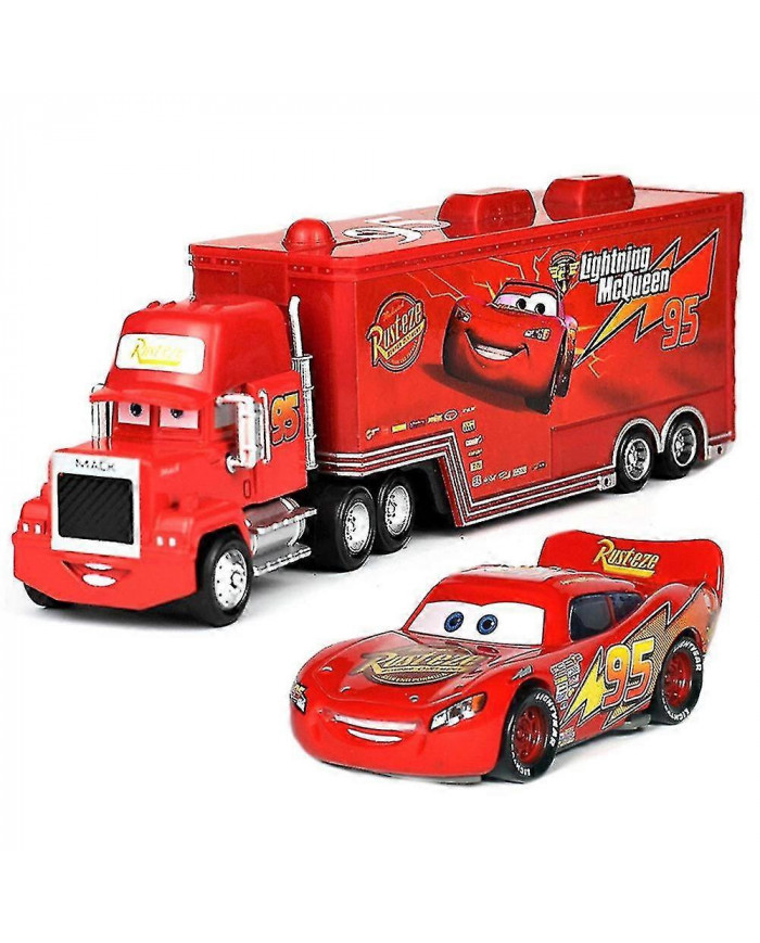 Voitures 2 3 Film Lightning Mcqueen Le roi Chick Hicks Mack Camion Oncle Truck Sports Toy Car Set Enfants Cadeau [...]