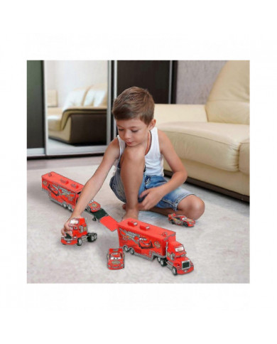 Voitures 2 3 Film Lightning Mcqueen Le roi Chick Hicks Mack Camion Oncle Truck Sports Toy Car Set Enfants Cadeau [...]