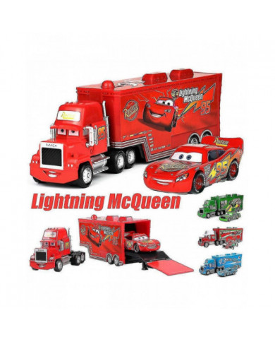 Voitures 2 3 Film Lightning Mcqueen Le roi Chick Hicks Mack Camion Oncle Truck Sports Toy Car Set Enfants Cadeau [...]
