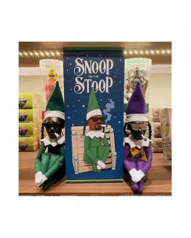 Snoop sur un perron poupée elfe de Noël poupée elfe noir 118 pouces fait à la main Hip Hop poupée jouets en [...]