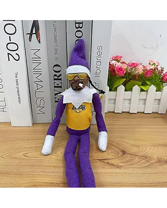 Snoop sur un perron poupée elfe de Noël poupée elfe noir 118 pouces fait à la main Hip Hop poupée jouets en [...]