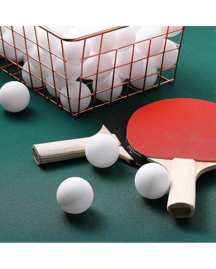 Paquet de 300 balles de ping-pong Balles de ping-pong de 40 mm, balles de ping-pong blanches