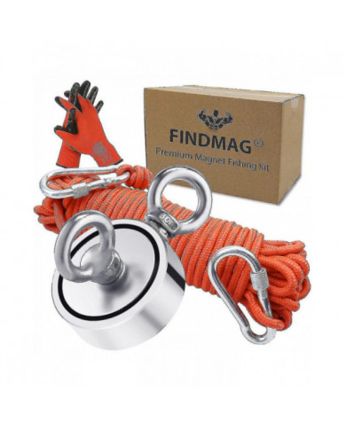 Aespa Magnetic Fishing Set, 300kg Strong Pulling Force Fishing Magnet, Neodymium Round Magnet Fishing With Double- [...]