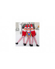 42cm Elfe de Noël Se comporter Mal Peluche Jouet Nouveauté Long Souple Vilain Garçon Elfe sur L’étagère Poupée des [...]