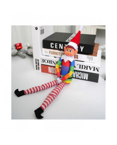 42cm Elfe de Noël Se comporter Mal Peluche Jouet Nouveauté Long Souple Vilain Garçon Elfe sur L’étagère Poupée des [...]