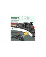 Ensemble de train miniature pour garçons - jouet de train électrique en métal avec locomotive à vapeur, voiture de [...]