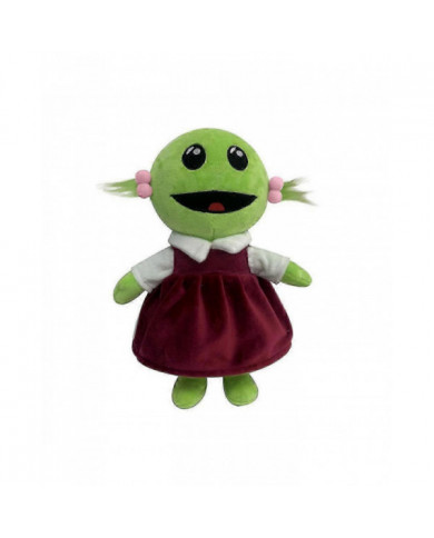 Nanalan Mona Jouet en peluche mignon dessin animé vert Alien doux poupée en peluche cadeau pour les enfants adultes