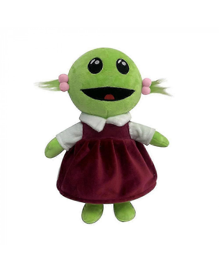 Nanalan Mona Jouet en peluche mignon dessin animé vert Alien doux poupée en peluche cadeau pour les enfants adultes