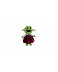 Nanalan Mona Jouet en peluche mignon dessin animé vert Alien doux poupée en peluche cadeau pour les enfants adultes