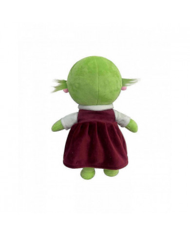 Nanalan Mona Jouet en peluche mignon dessin animé vert Alien doux poupée en peluche cadeau pour les enfants adultes