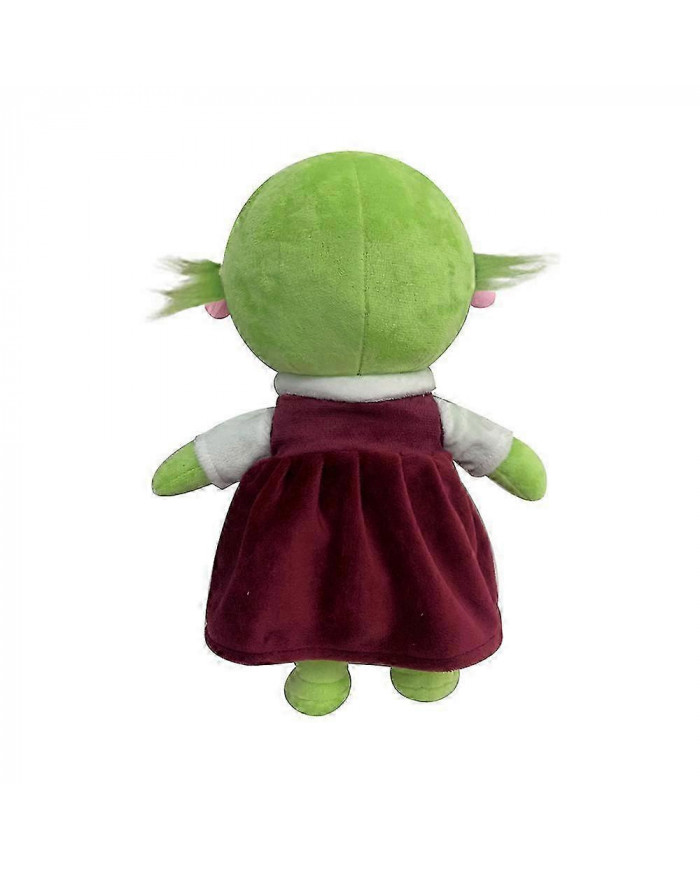 Nanalan Mona Jouet en peluche mignon dessin animé vert Alien doux poupée en peluche cadeau pour les enfants adultes