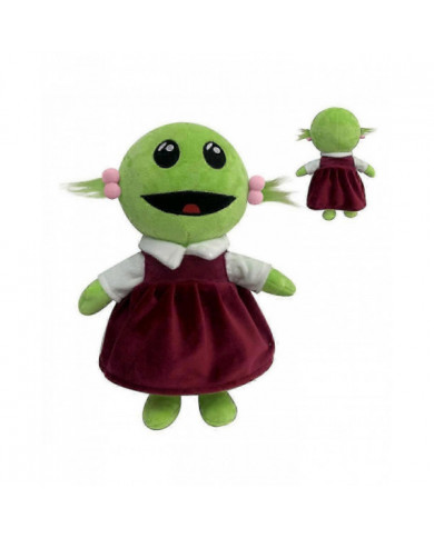 Nanalan Mona Jouet en peluche mignon dessin animé vert Alien doux poupée en peluche cadeau pour les enfants adultes