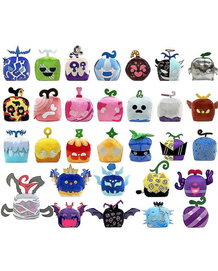 Blox Fruits Peluche Jouets Devil Fruit Poupée Enfants Cadeaux