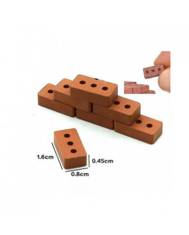 Briques Construction Jeu de rôle Jouet, grandeur nature1.6 * 0.8 * 0.45cm Faux blocs de construction en mousse [...]