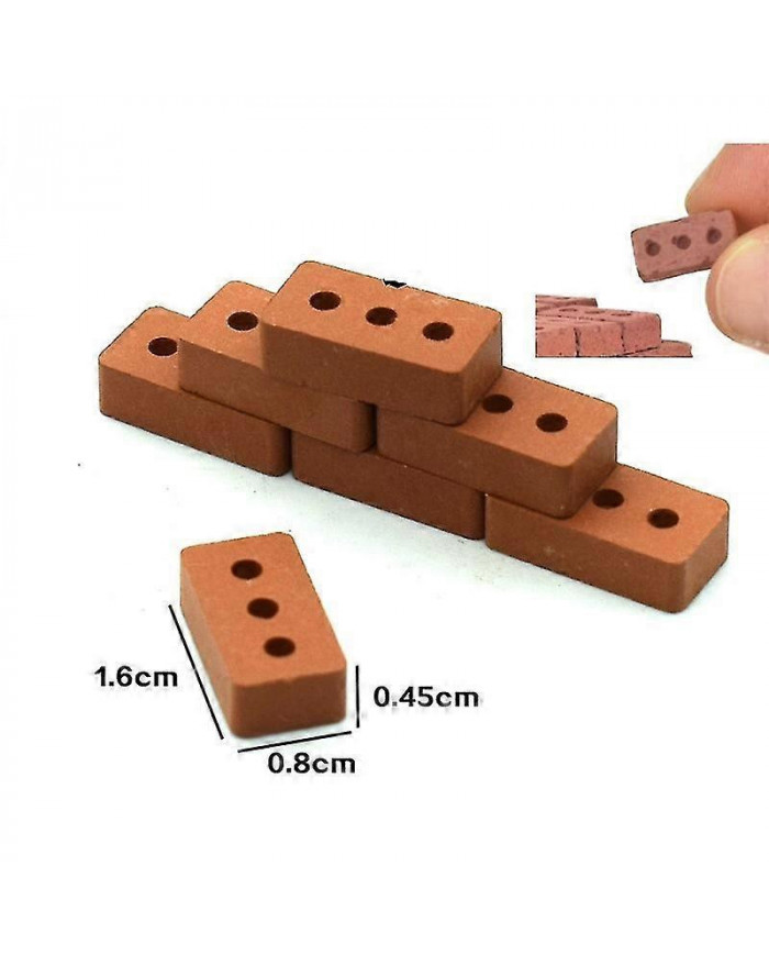 Briques Construction Jeu de rôle Jouet, grandeur nature1.6 * 0.8 * 0.45cm Faux blocs de construction en mousse [...]