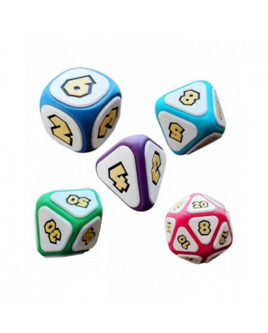 7PCS Champignon Party Tabletop Role-playing Game Dice, Cool Games DND Dice Set D D Famille Table Dice