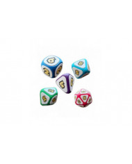7PCS Champignon Party Tabletop Role-playing Game Dice, Cool Games DND Dice Set D D Famille Table Dice