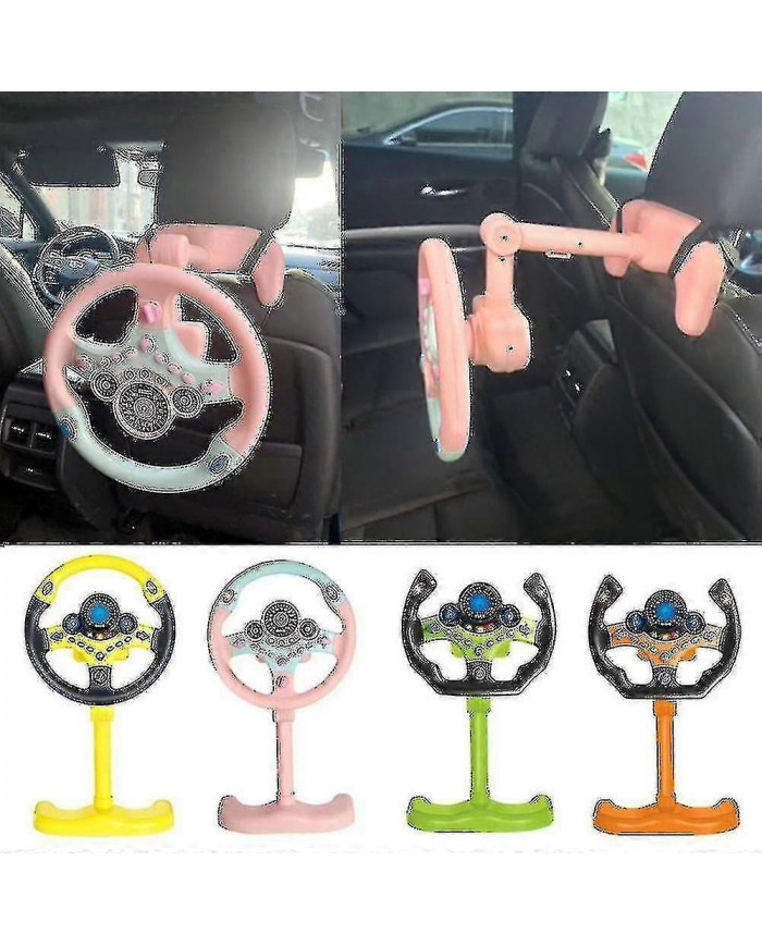 Simulation électrique Volant Jouets avec lumière et son éducation Enfants Copilote Enfants Voiture Jouets Vocal [...]