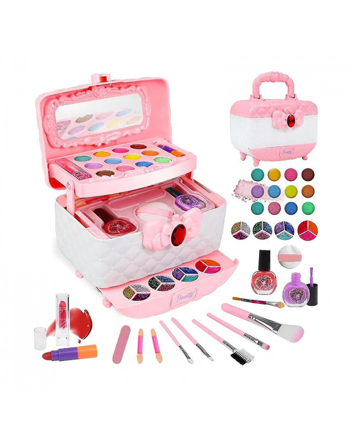 Enfants Lavable Maquillage Filles Jouets - Kit de maquillage pour enfants Maquillage Set Real