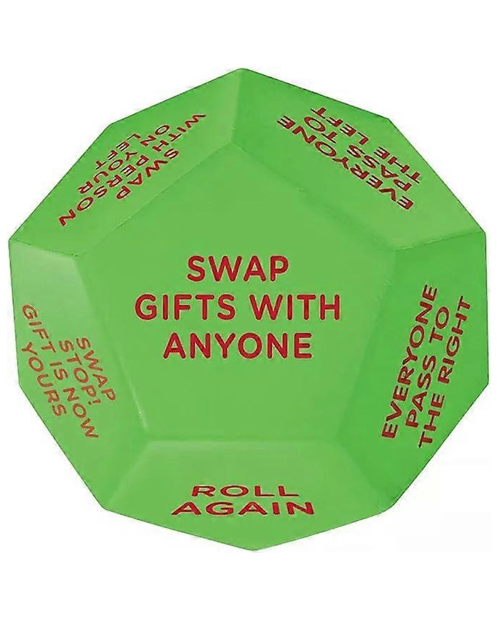 Dés d’échange de cadeaux Santa Swap, 2025 Nouveau - Jeu de dés d’échange, Jeu de dés d’échange de cadeaux de fête [...]