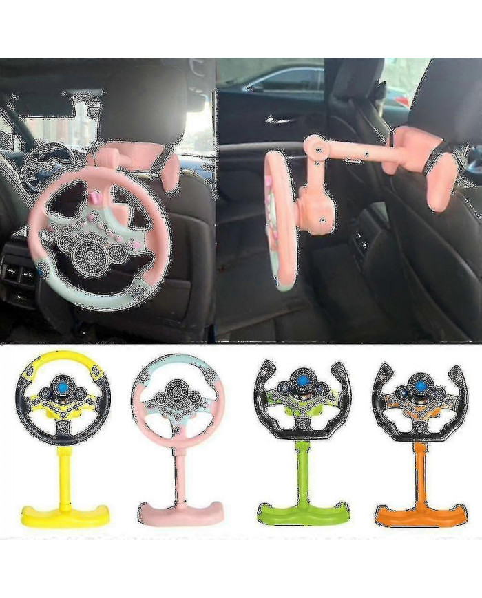 Jouet de volant de simulation électrique avec son et lumière Jouet éducatif de voiture Jouet de simulation de [...]