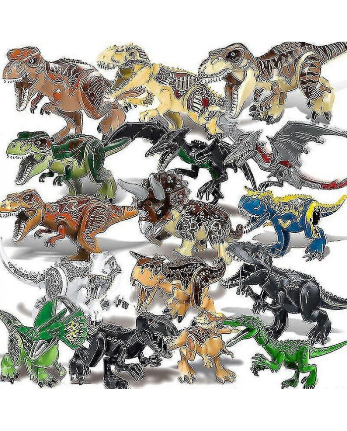 1pc Jurassic Grande Taille Dinosaure Building Blocks T-rex Quetzalcoatlus Baryonyx Action Figures Enfants Jouets Cadeaux