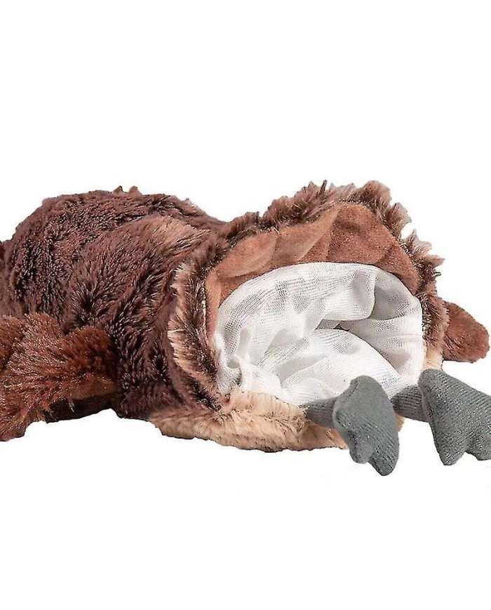 Kawaii Cartoon Animal Owl Bird Peluche Main Marionnette Bébé Bedtime Story Cadeau de Noël Cadeau de Noël 25cm