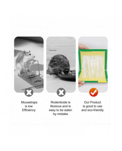 Strong Mouse Catching Sticker Professional Thicken Mice Pad Board for Indoor Outdoor