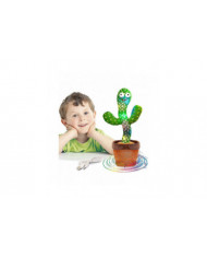 Cactus dansant répète ce que vous dites, jouet en peluche électronique avec éclairage, jouets d’enregistrement de [...]