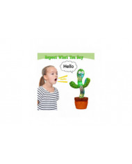 Cactus dansant répète ce que vous dites, jouet en peluche électronique avec éclairage, jouets d’enregistrement de [...]