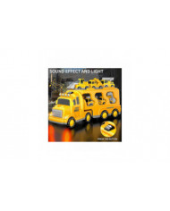 7 en 1 camion friction puissance jouet voiture, camion de pompiers jouets de camion de construction camions de [...]