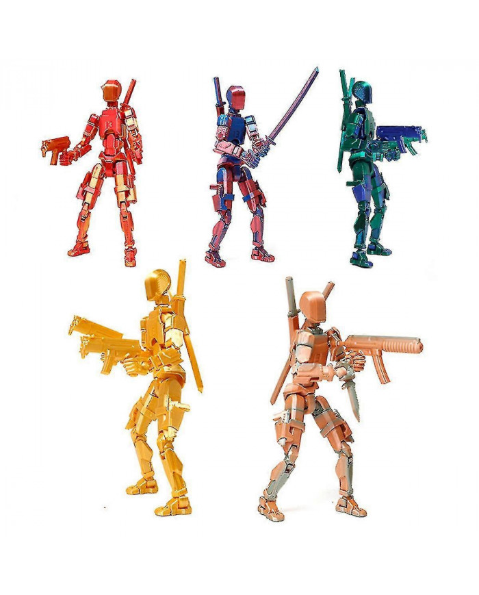 T13 Action Figure Titan 13 Action Figure Robot Action FigureAction imprimée en 3D