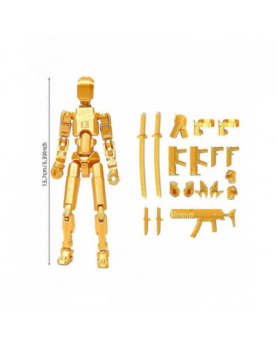 T13 Action Figure Titan 13 Action Figure Robot Action FigureAction imprimée en 3D