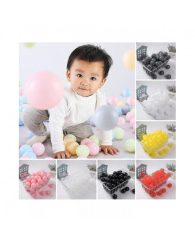 100pcs Ball Pit Balls Épaissi Sans Odeur Haute Élastique Coffre-fort Résistant aux morsures Divertissement Pe [...]