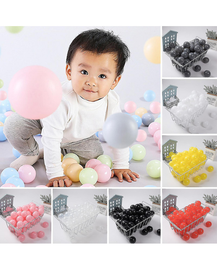 100pcs Ball Pit Balls Épaissi Sans Odeur Haute Élastique Coffre-fort Résistant aux morsures Divertissement Pe [...]