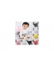 100pcs Ball Pit Balls Épaissi Sans Odeur Haute Élastique Coffre-fort Résistant aux morsures Divertissement Pe [...]