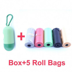 Portable Plastic Dispenser Box For Baby Diaper Waste Bag Removable Baby Strollers Organizer Storage Box With 5 [...]