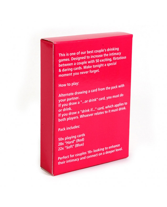 Excited Exhausted Couples Drinking Game Cards Lightweight Portable Game Cards Toy for Date Night