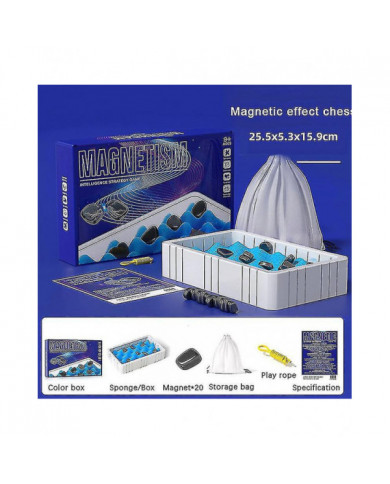 Magnétique Bataille Échecs Jeu Éducatif Jeu D’échecs Échiquier Fête Jeu D’échecs