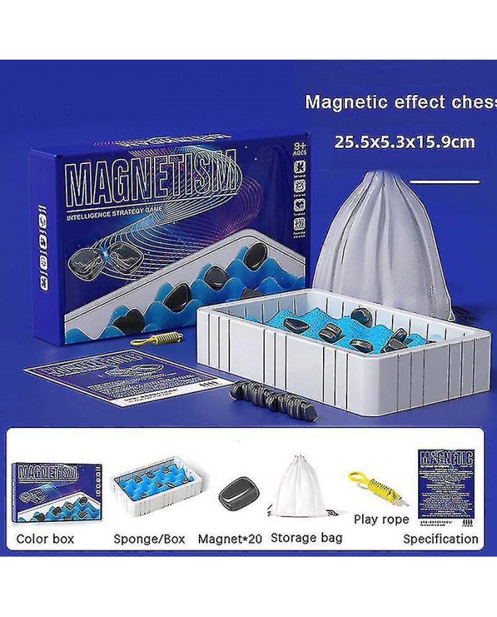 Magnétique Bataille Échecs Jeu Éducatif Jeu D’échecs Échiquier Fête Jeu D’échecs