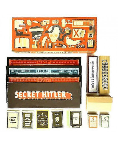 Jeu de cartes - Pour adultes 5-10 ans Jouer à Secret Hitler Long - Jeux de famille