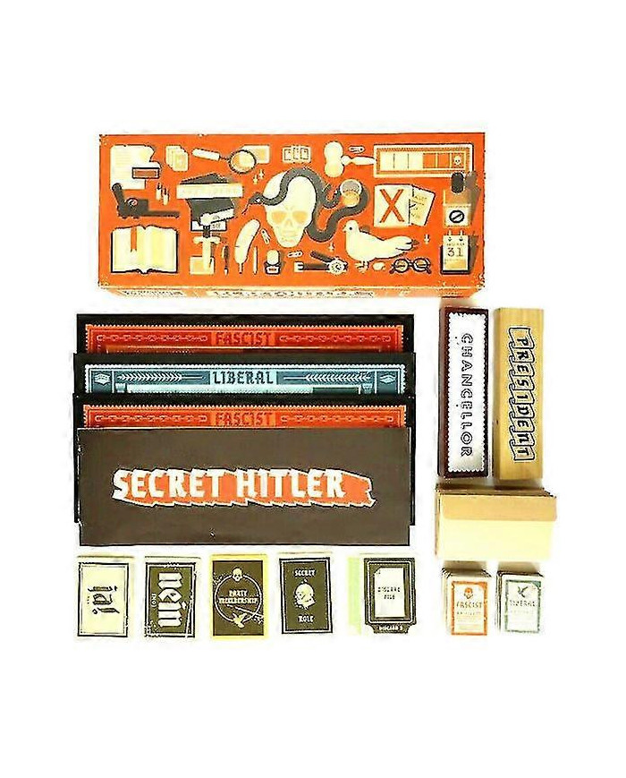 Jeu de cartes - Pour adultes 5-10 ans Jouer à Secret Hitler Long - Jeux de famille