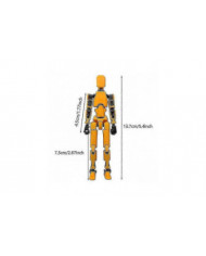 T13 Action Figure Titan 13 Action Figure Robot Action FigureAction imprimée en 3D