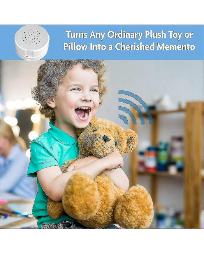 Enregistreur Vocal Pour Ours En Peluche Presse Enregistreur Enregistreur De Caisse De Résonance Vocale [...]