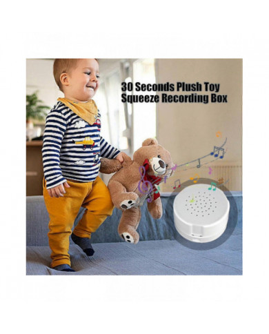 Enregistreur Vocal Pour Ours En Peluche Presse Enregistreur Enregistreur De Caisse De Résonance Vocale [...]