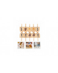10pcs Hanoukka en bois Dreidel ensemble Roupies classiques pour enfants Hanoukka Bois Dreidel Hanoukka Fournitures [...]