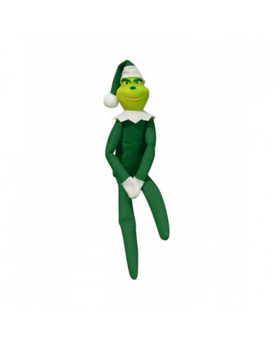 33cm Couple de Noël Le Grinch Peluche Poupée Jouet Noël Décoration Ornement Enfants Cadeau