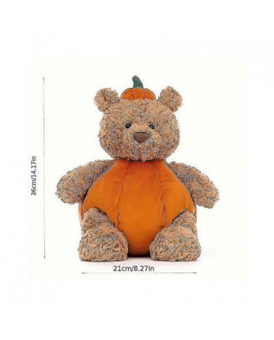 Créatif Mignon Halloween Citrouille Ours En Peluche Jouet Poupée Poupée Enfants